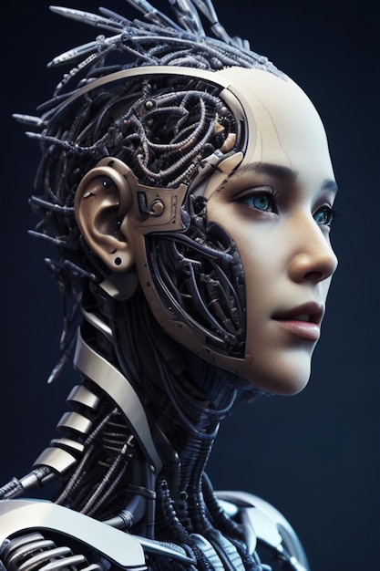 Ai generated concept of human