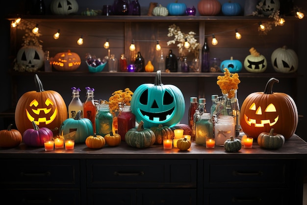 AI generated halloween image