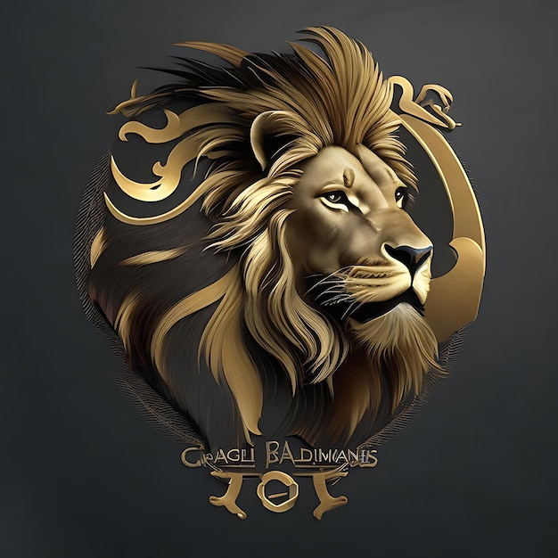 AI Generated Lion Logo