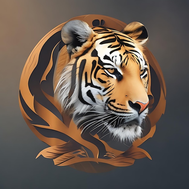 AI Generated Lion Logo