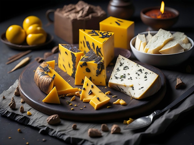 AI generated Photo delicious cheese