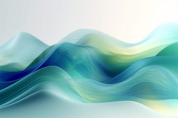 AI Generative abstract colorful smooth background wallpaper