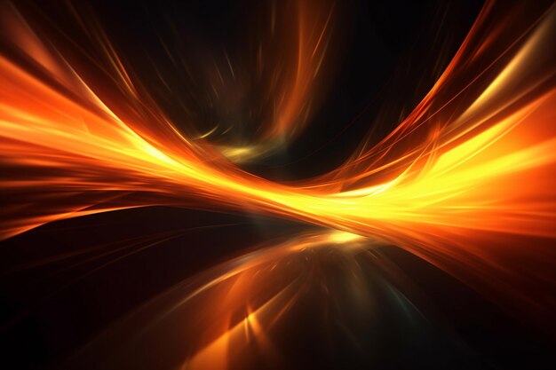 AI Generative abstract lighting background wallpaper