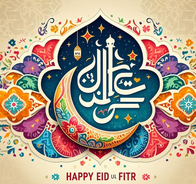 ai generative eid ul fitr banner