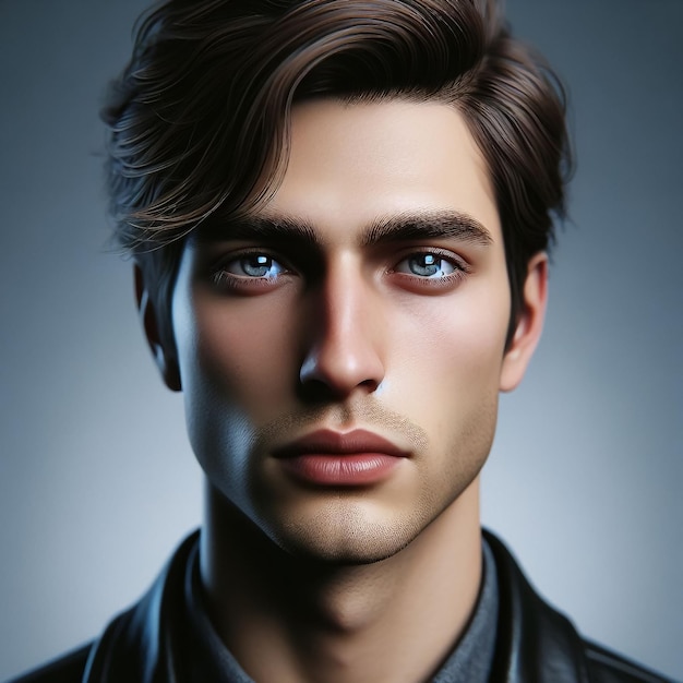 ИИ человеческий Аватар Персонажи мужской модели