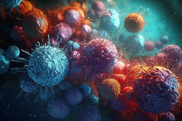 AI human immune cells