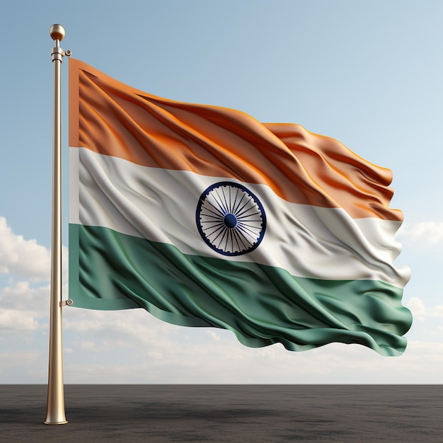 AI intelligence india flag