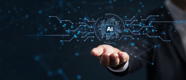 AI kunstmatige intelligentie engineering big data en AI machine learning om generatieve AI te gebruiken