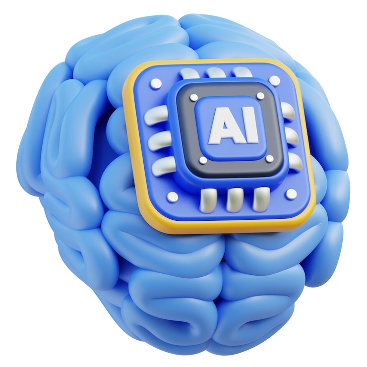 Photo ai machine learning 3d design