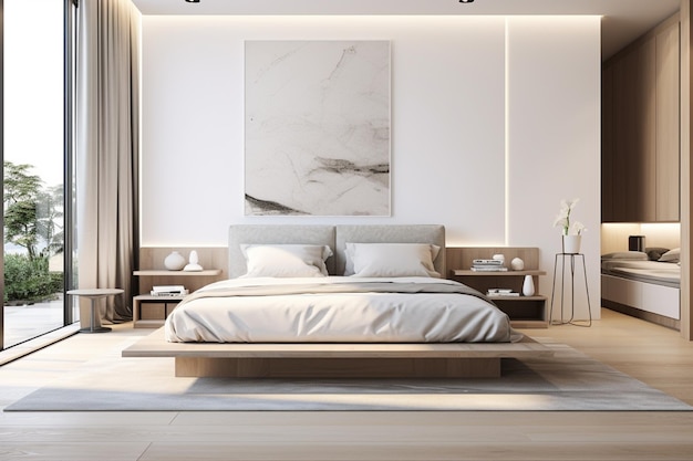 Современный роскошный дизайн спальни