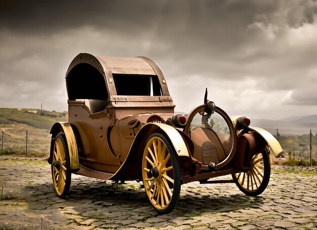 Ai Pictures Vintage car