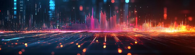 ai powered predictive analytics frame concept as a clean border frame with data graphs and algorithm