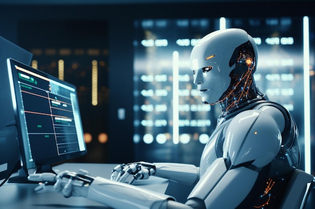 AI robot improves business performance with datadriven insights