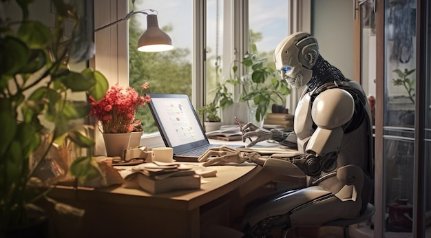 AI robot working in the house AI robot doing ... Circuit Diagram
