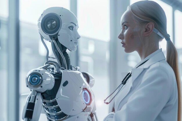 AI robots aid doctors in diagnosing and treating patients