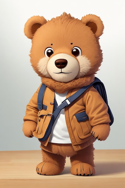 AI's Teddy Touch Crafted Cuteness in Bear Form
