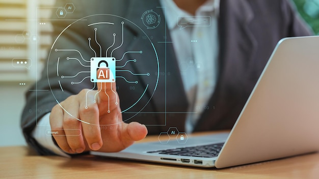 AI Security Protecting Information in a Connected World Secure Data Management and Artificial Intelligence Technology Safeguarding Connections from Cyber Attacks