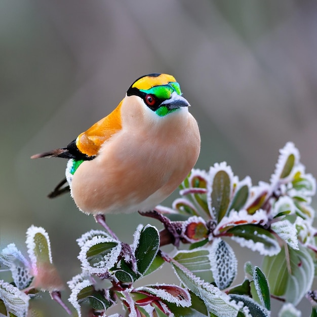 ai verzamelde Lophorina superba-vogels