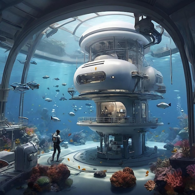 AIAssisted Underwater Research Station