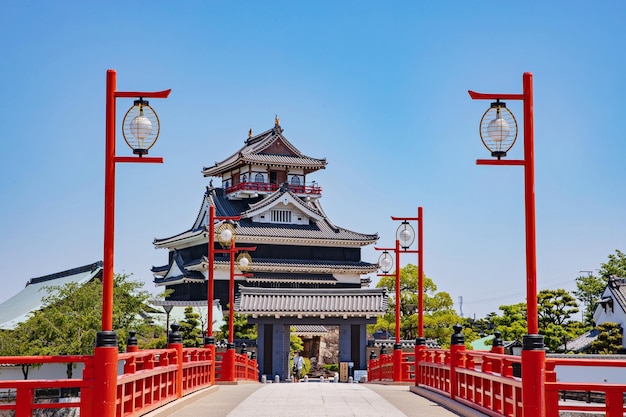 Aichi, Japan May - 25, 2019: Kiyosu Castle is a popular located in Kiyosu city, Japan