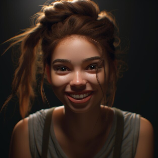 Aienhanced beauty captivating portraits and character illustrations of modern women