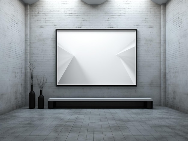 AIInfused Minimal Wall Art Mockup