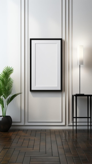 AIInspired Framed Minimalistic Wall Art