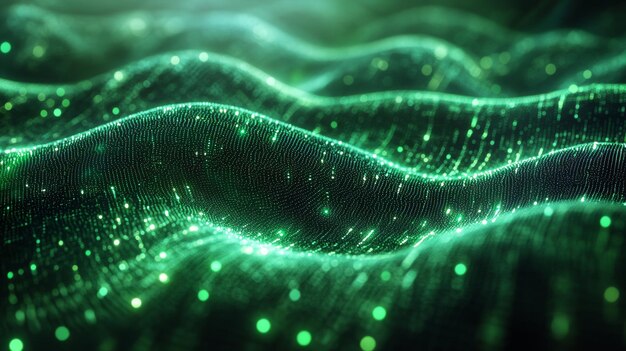 aioptimized cognitive radar network distributed sensor nodes abstract collaborative sensing patterns vivid data fusion visualization stormy environment copy space for text