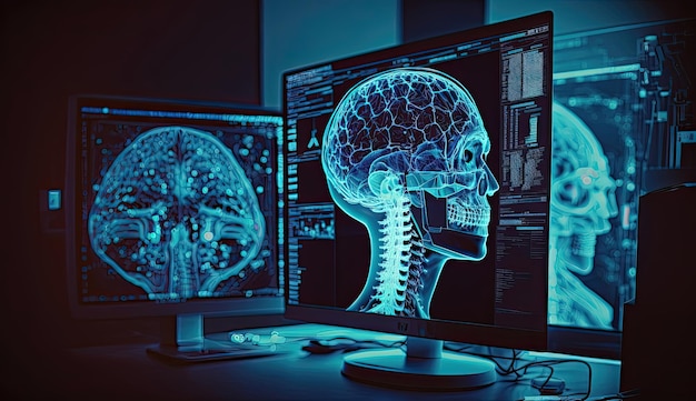 AIpowered medical imaging systems use advanced algorithms to analyze radiology images and assist physicians in diagnosing Generated by AI