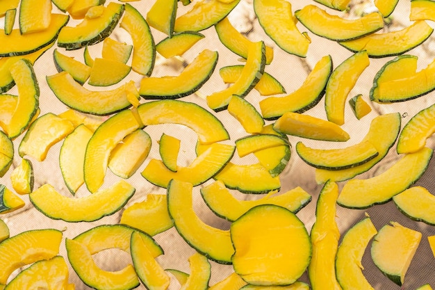 Air Dried Fresh Pumpkin Slices