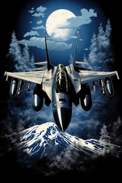 Air Force Professional tshirt design vector