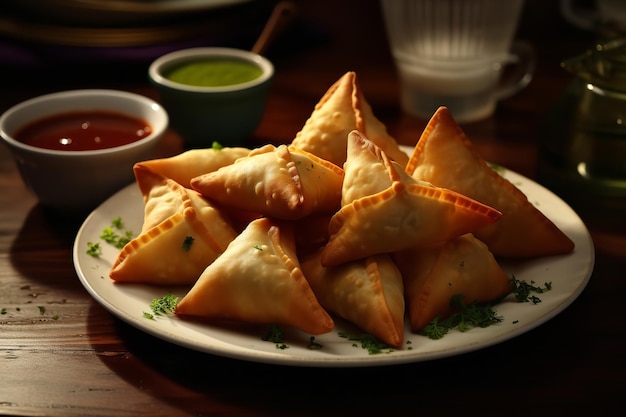 Air Fryer Samosas Indian Food