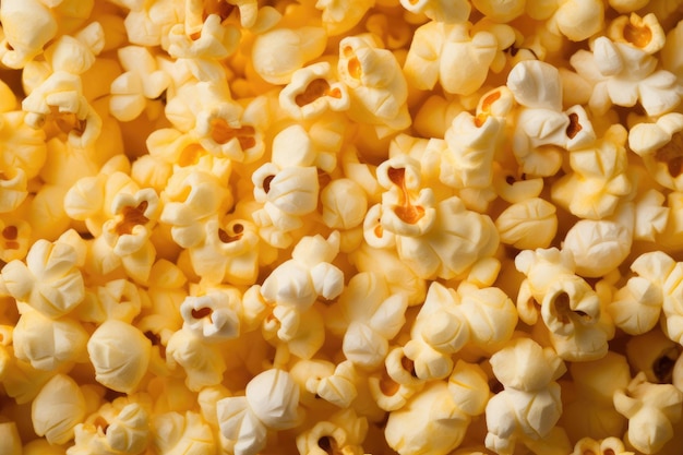 Air popcorn background