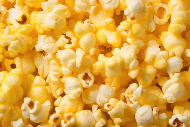 Air popcorn background