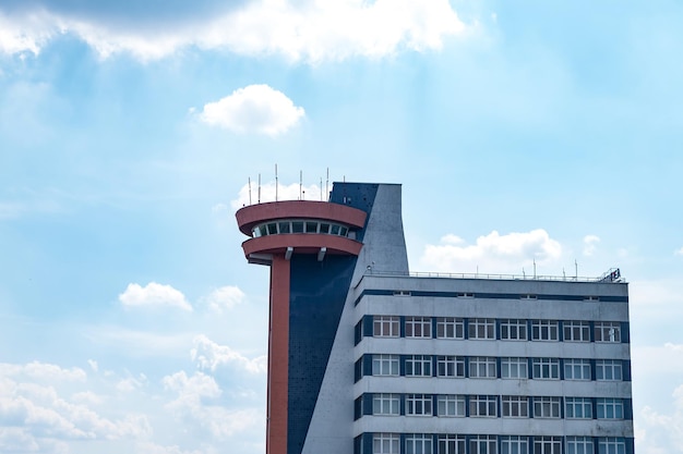 Air Traffic Control Center In Airport