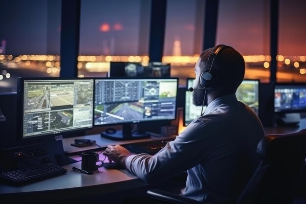 Air Traffic Control Room