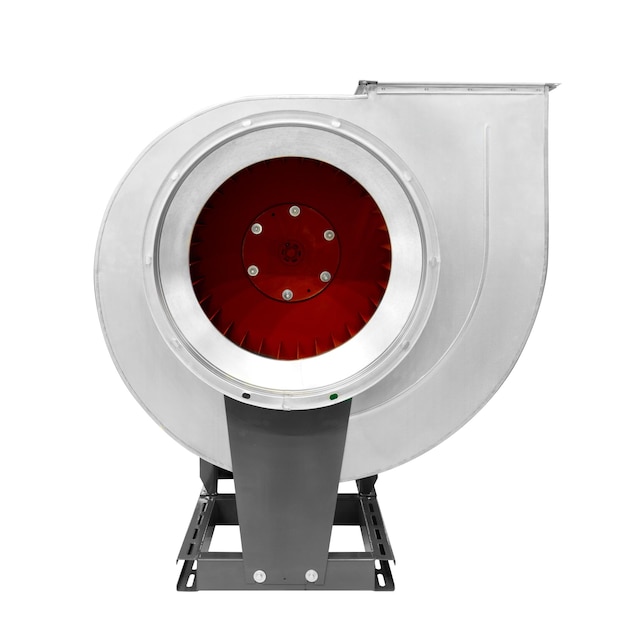 air turbine fan for ventilation and air conditioning isolated on white background