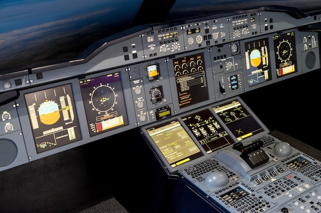 Photo airbus flight simulator