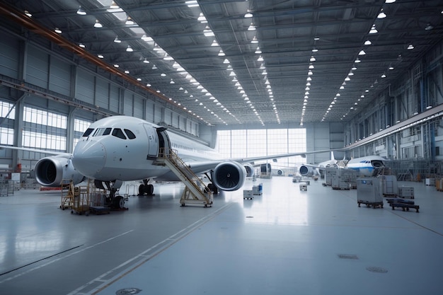 Aircraft construction Aircraft manufacturing AI Generated