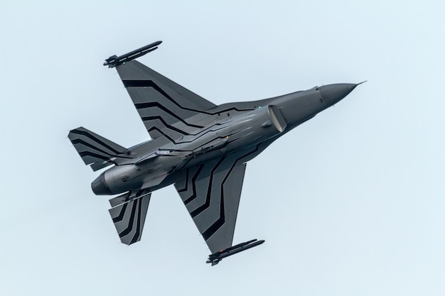 Aircraft F-16 Belgian solo display