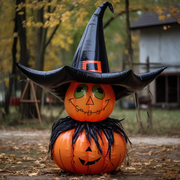 AirFilled Witch Hat A Halloween Accessory