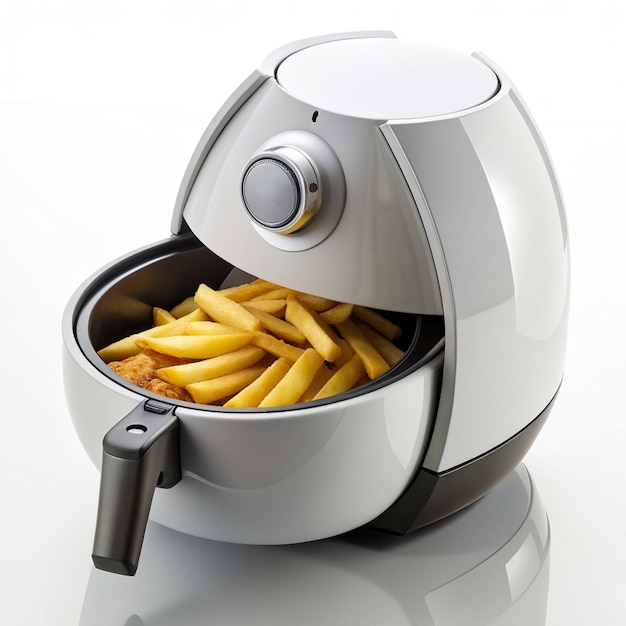 Photo airfryer in kicthen