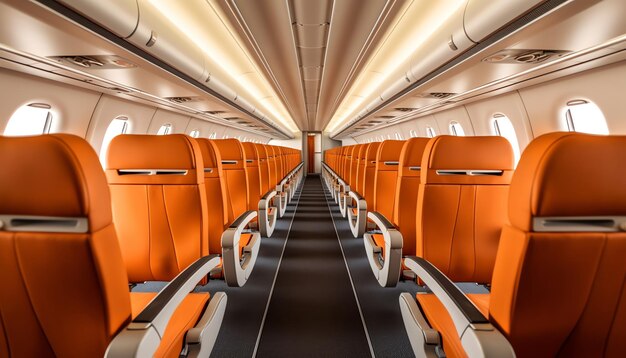 Airplane cabin interior design