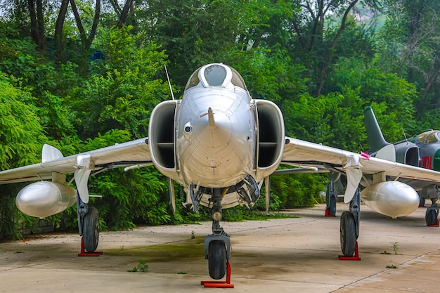 Airplane at the China Military Aviation Museum