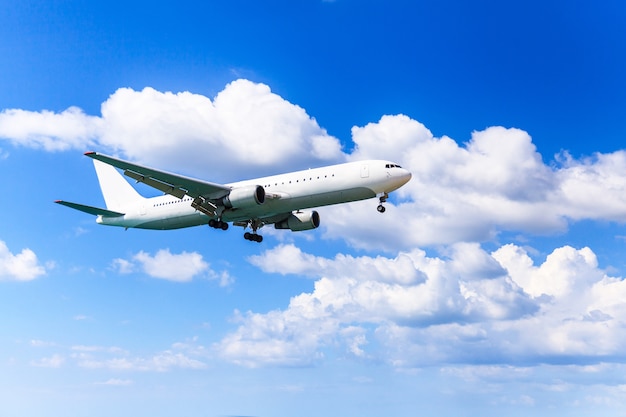 写真 空の飛行機