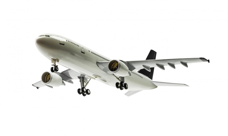 Photo airplane isolated