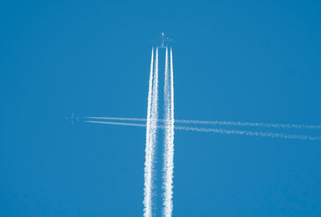 Foto aereo nel cielo