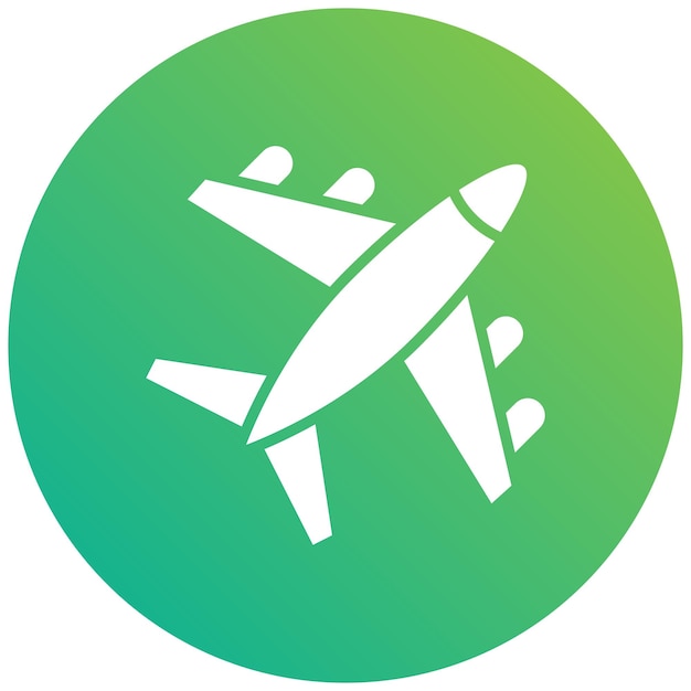 Photo airplane vector icon design illustration