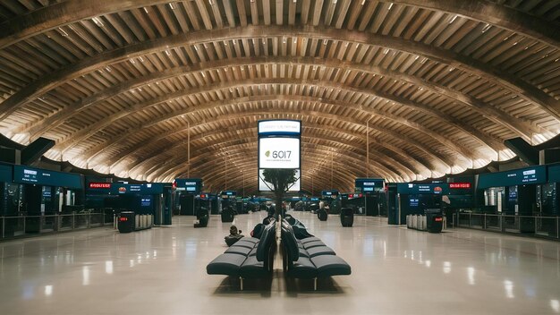 写真 ジャカルタの空港ターミナル