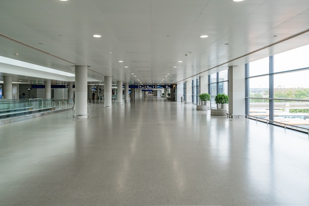 Airport waiting hall